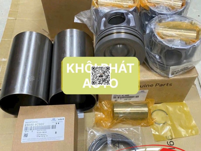 Bộ hơi Hyundai EX8 Sơ mi Piston bạc chính hãng