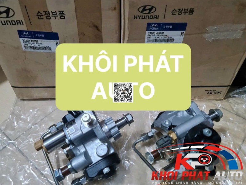 Bơm cao áp Hyundai 110S W11S 75S chính hãng