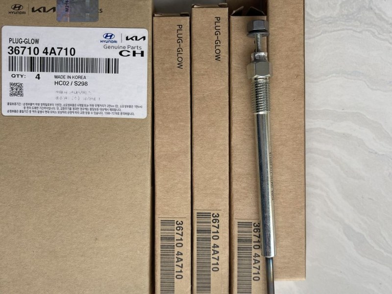 Bugi sấy Hyundai H150 Porter 2 N250 K250 EX8 chính hãng