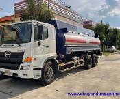Hino FL 500 3 chân chở xăng dầu