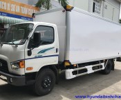 Hyundai Mighty 110SL thùng kín Composite bảo ôn