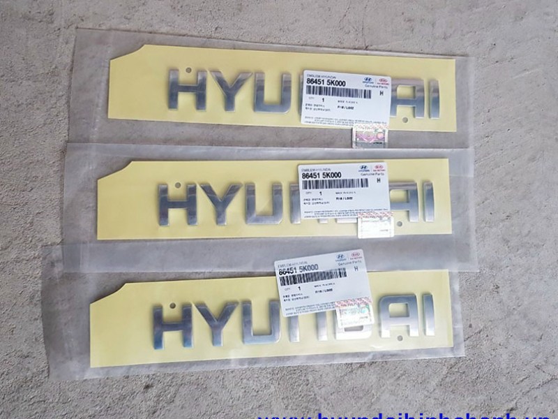 Logo chữ nỗi Hyundai