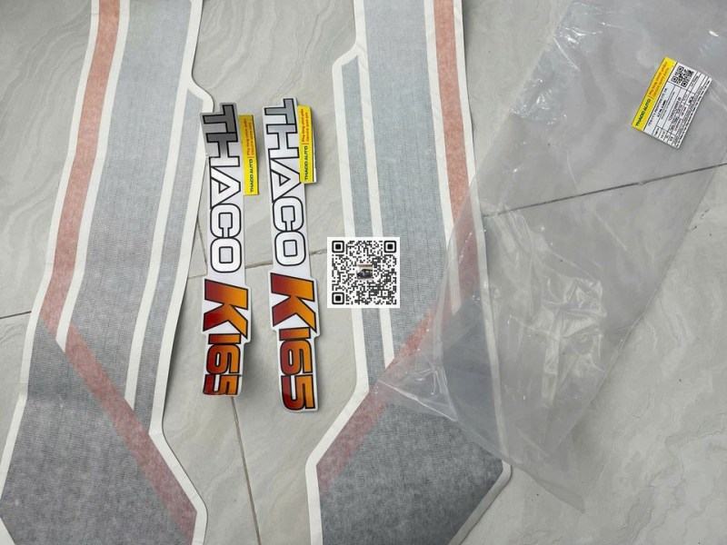 Tem cửa KIA K165 K3000 K2700 K140 chính hãng