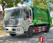 Xe chuyên dùng ép rác chở rác 
