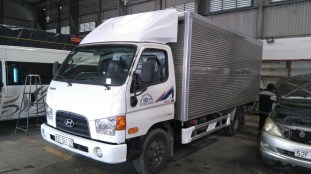Xe tải hyundai hd78 thùng kín